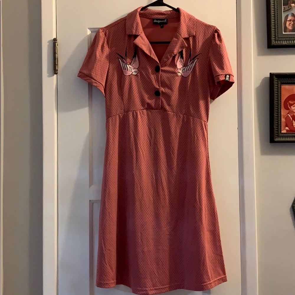 Sourpuss Sparrow Rosie Dress medium